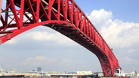 写真：港大橋