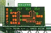 経路比較情報板(7面)