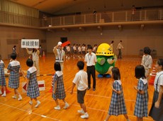 写真：渋滞実験