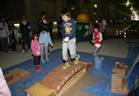 写真：大和川線建設現場見学会～大和川線クエスト～