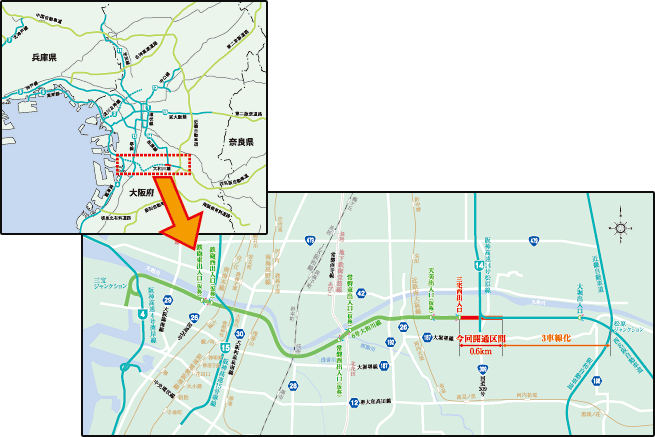 路線概要　位置図