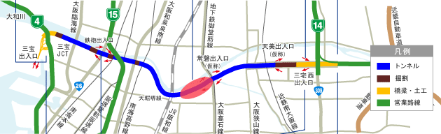 位置図　東浅香山町